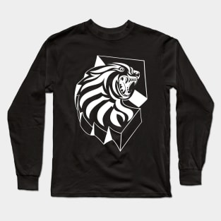 Wolf Tribal Long Sleeve T-Shirt